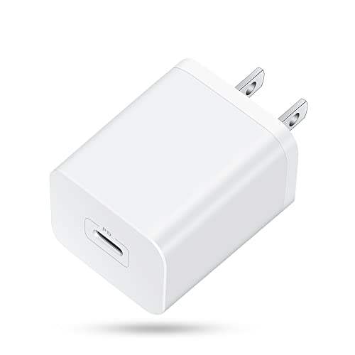 MatauMahi 20W PD Type-C Fast Charger [1 pc], USB C Charger / Type-C Outlet, AC Adapter for Fast Charging, compatible with iPhone, Galaxy, Xperia and other smartphones, iPad, MagSafe, Switch, etc.